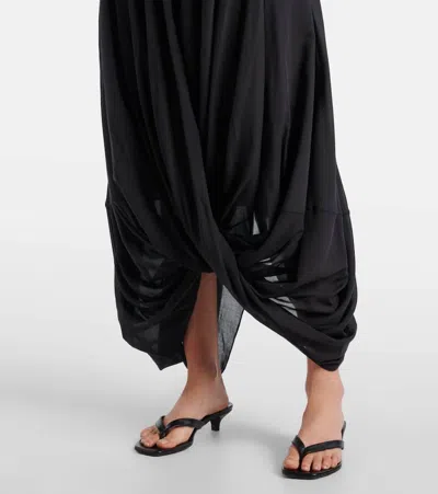 Totême Cocoon Skirt In Black