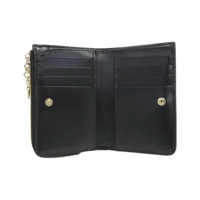 Pre-owned Gucci Black Gg Canvas Coin Purse/coin Case ()