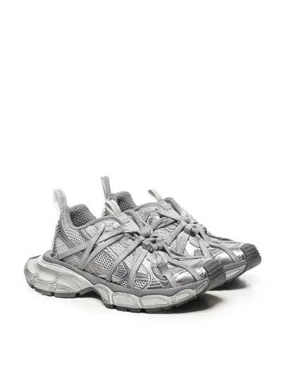 Balenciaga 3xl Extreme Laces B Sneakers In Gray