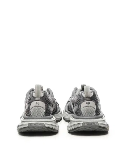 Balenciaga 3xl Extreme Laces B Sneakers In Gray