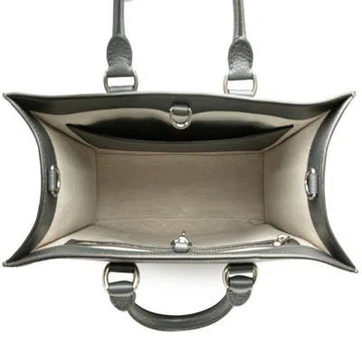 Pre-owned Gucci Gray Pvc Leather Handbag Shoulder Bag ()