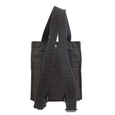 Pre-owned Hermes Gray Canvas Backpack ()