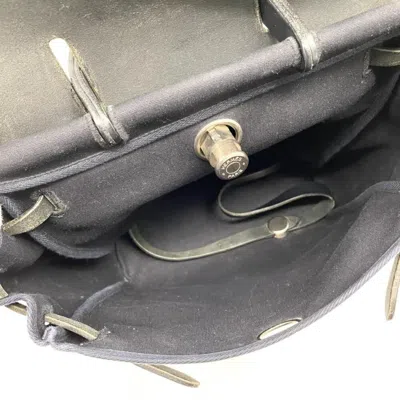 Pre-owned Hermes Her Bag Blue Backpack ()