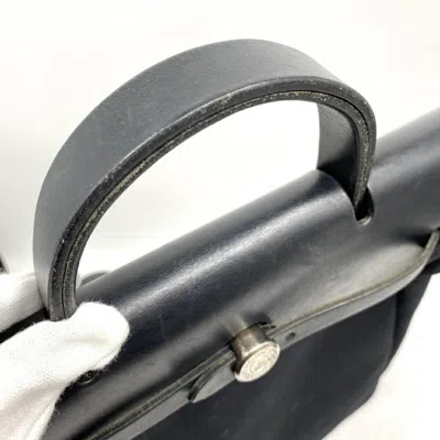 Pre-owned Hermes Her Bag Blue Backpack ()