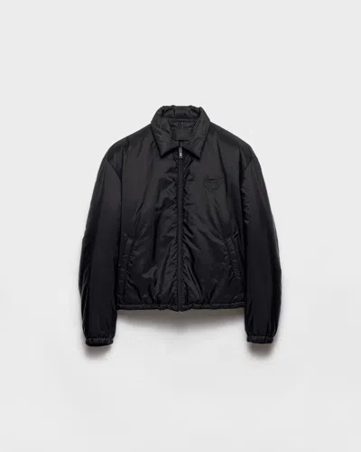 Prada Re-nylon Jacket In Black