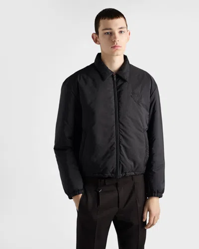 Prada Re-nylon Jacket In Black