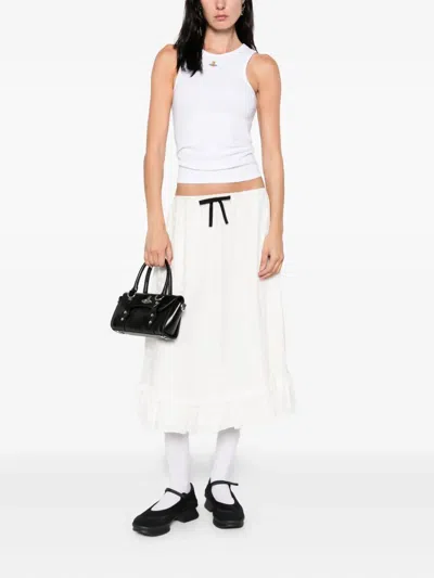 Vivienne Westwood White Rib Jersey 90s Tank Top