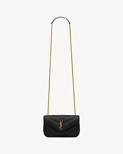 Saint Laurent Balck Loulou Mini Bag