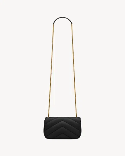 Saint Laurent Balck Loulou Mini Bag
