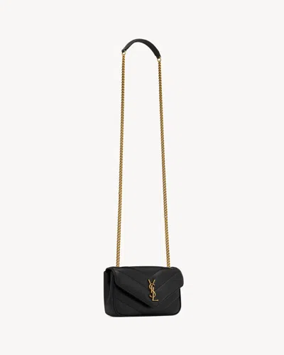 Saint Laurent Balck Loulou Mini Bag