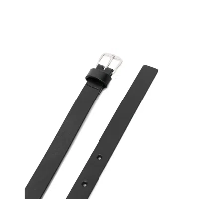 Ann Demeulemeester Adjustable Waist Belt In Black