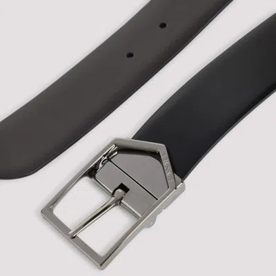 Canali Reversible Leather Belt