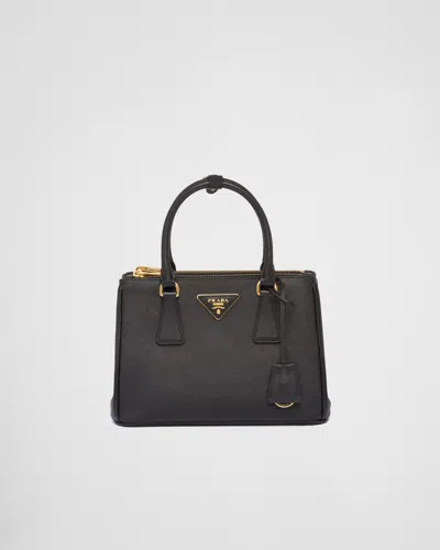 Prada Black Small Galleria Saffiano Bag