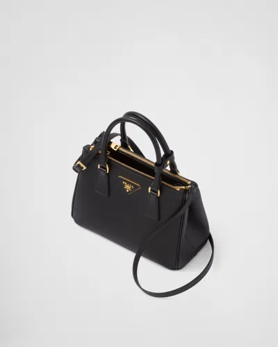 Prada Black Small Galleria Saffiano Bag