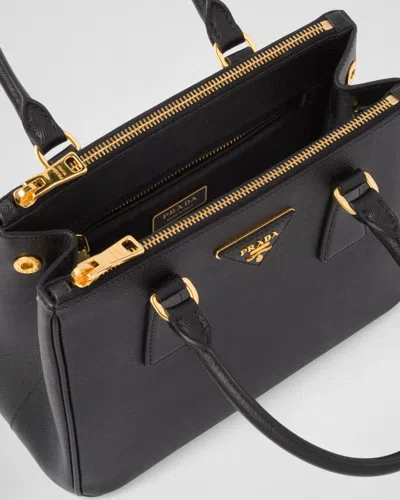 Prada Black Small Galleria Saffiano Bag