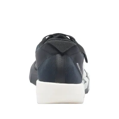 Y-3 Round Toe Sneakers With Iconic Contrast Stripes In Black