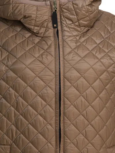 Max Mara The Cube Beige Silk Coat