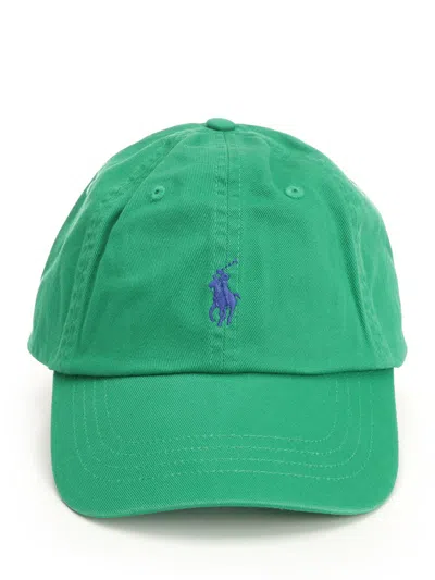 Polo Ralph Lauren Cotton Chino Cap Hats Green