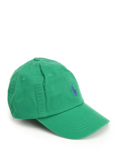 Polo Ralph Lauren Cotton Chino Cap Hats Green