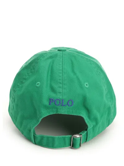 Polo Ralph Lauren Cotton Chino Cap Hats Green