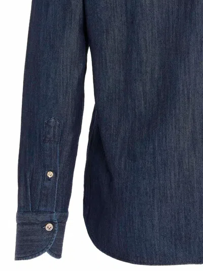 Borriello Napoli Borriello Denim Shirt In Blue