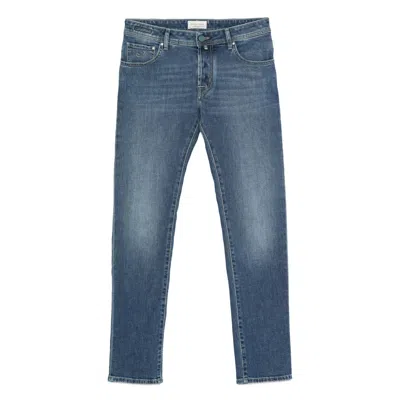 Jacob Cohen Denim Tapered Jeans In Blue