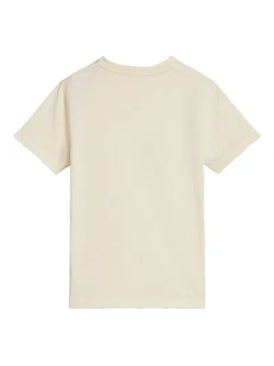 Golden Goose Logo-embroidered Cotton T-shirt In Multi