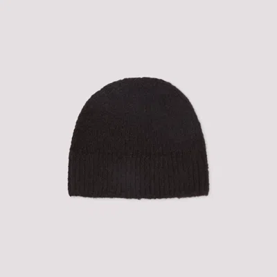 Dries Van Noten Warm Alpaca Blend Beanie Hat In Brown