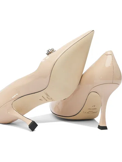 Jimmy Choo 90mm Belinda Crystal-embellished Pumps In Gold