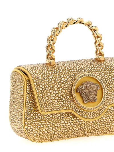 Versace Golden La Medusa Mini Crossbody Bag