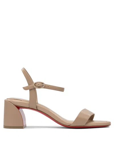 Christian Louboutin 55mm Miss Jane Block-heel Strappy Sandals