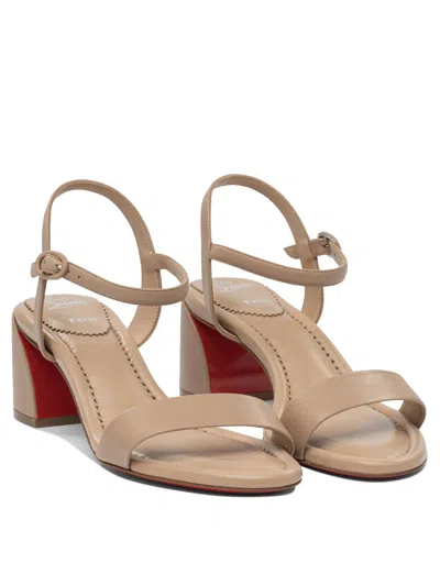 Christian Louboutin 55mm Miss Jane Block-heel Strappy Sandals