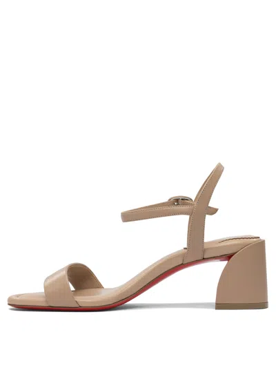 Christian Louboutin 55mm Miss Jane Block-heel Strappy Sandals