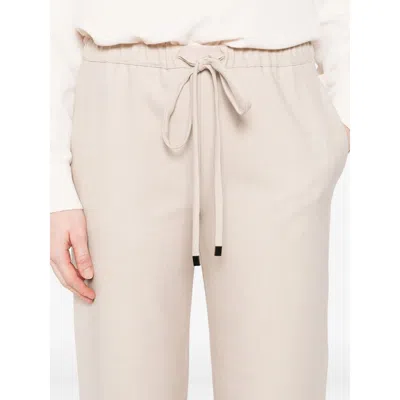 Antonelli Pleated Tie-front Casual Pants In Neutral