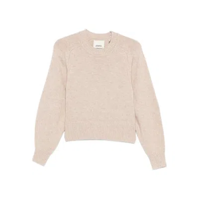 Isabel Marant Sand Wool Blend Leandra Sweater In Neutral