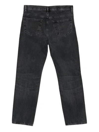 Frame Cotton Jeans In Black
