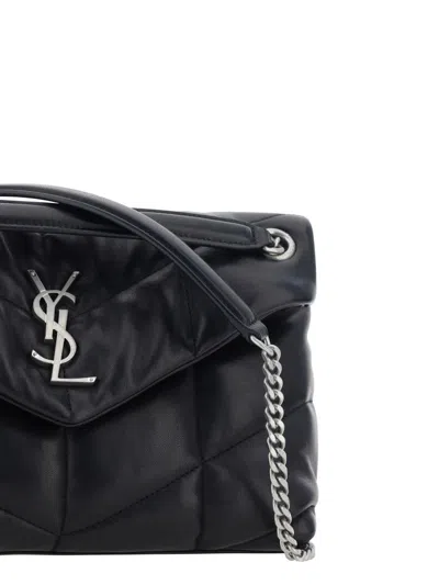 Saint Laurent Shoulder Bags In Black