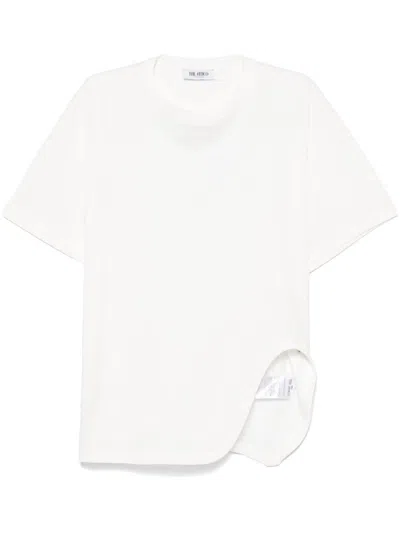 Attico Oversized T-shirt In White
