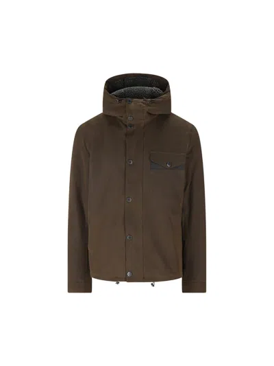 Barbour Kevlar Wax Jacket In Green