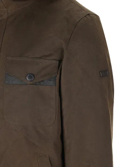Barbour Kevlar Wax Jacket In Green