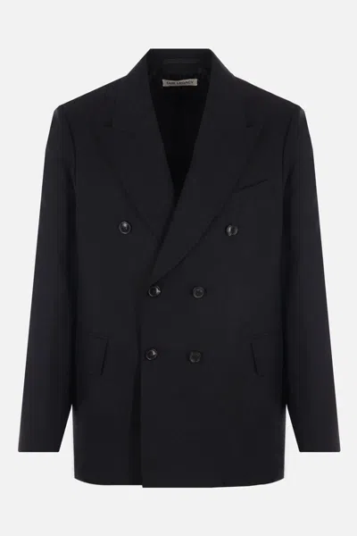 Our Legacy Unconstructed Db Blazer In Black