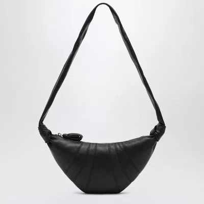 Lemaire Croissant Medium Shoulder Bag In Black
