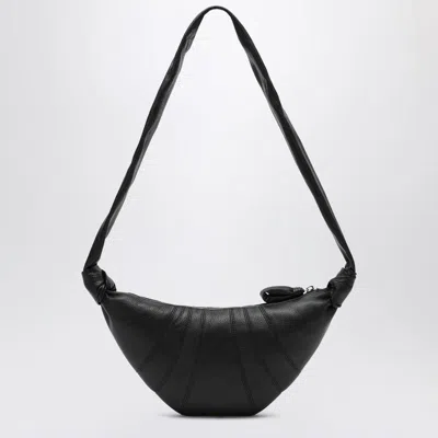 Lemaire Croissant Medium Shoulder Bag In Black