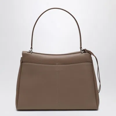 Balenciaga Medium Rodeo Bag In Taupe Smooth Calfskin Women In White