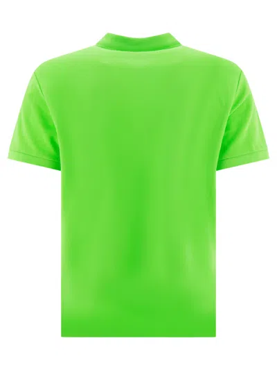 Polo Ralph Lauren Pique Polo Shirt Polo Shirts Green In Green