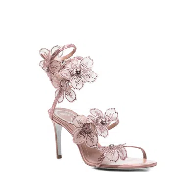 René Caovilla Stiletto High Heel Sandals