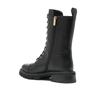 Twinset Rhinestone Embellished Oval T Boots