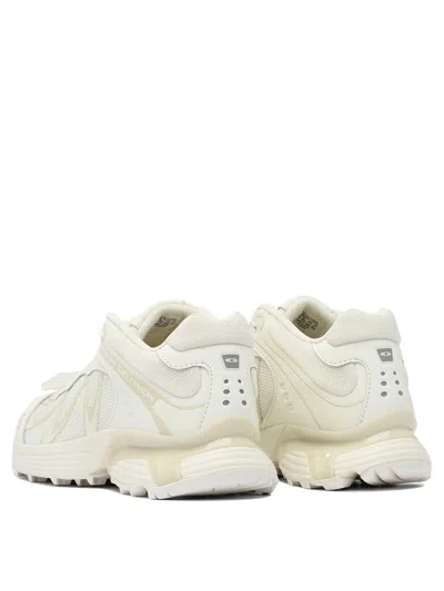 Salomon Mesh Panel Slip-on Sneakers With Padded Collar In White