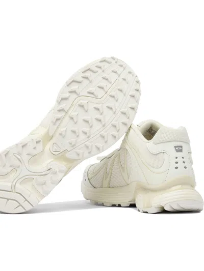 Salomon Mesh Panel Slip-on Sneakers With Padded Collar In White