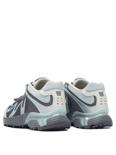 Salomon Slip-on Sneakers With Rubber Sole And Mesh Panels In Gray